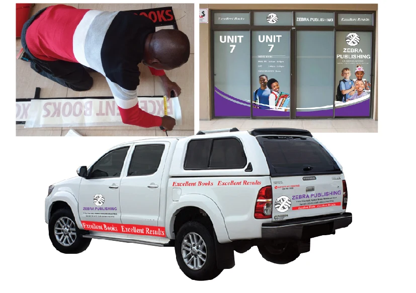 Beschilderung & Drucksachen · Vybrands Advertising