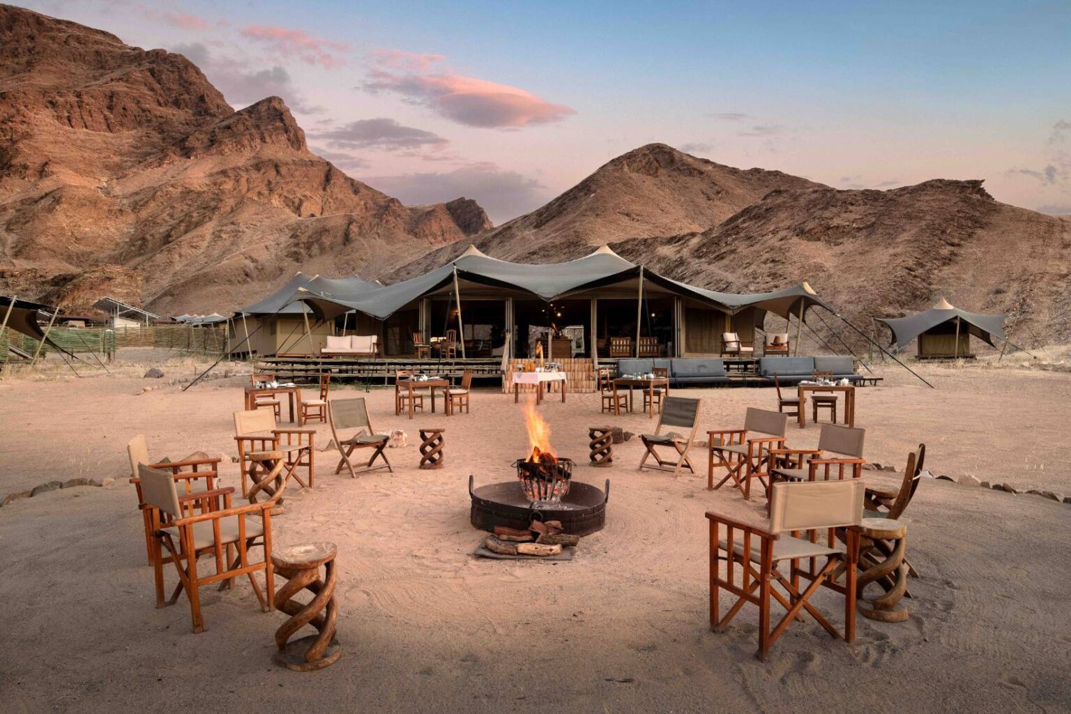 Hoanib Valley Camp (Natural Selection) — Stay among the mountains of the Kaokoland