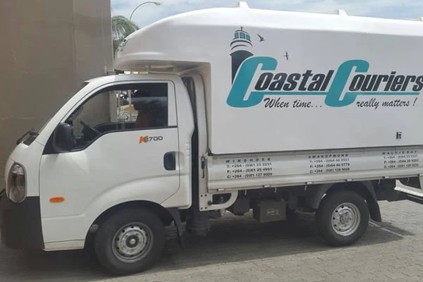 Véhicule de livraison Coastal Couriers